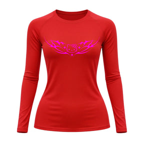 Camiseta Compressão Uv Manga Longa Cyber Tribal Angel Hello Kitty Rash Guard