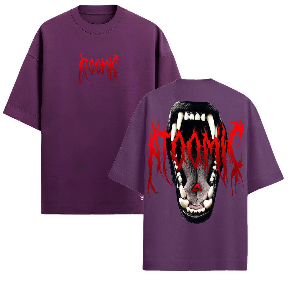 Camiseta Oversized Premium 20.1 Atoomic Predator Instinct Camisa Unissex