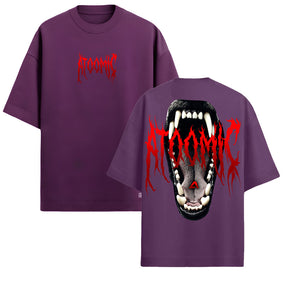 Camiseta Oversized Premium 20.1 Atoomic Predator Instinct Camisa Unissex