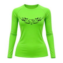 Camiseta Compressão Uv Manga Longa Cyber Tribal Angel Hello Kitty Rash Guard