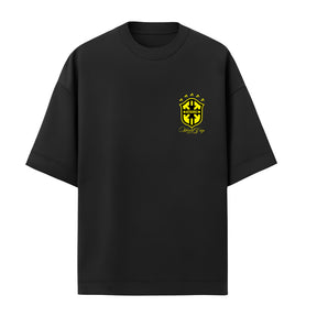 Camiseta Oversized Escudo Brasil Prime Edition Copa