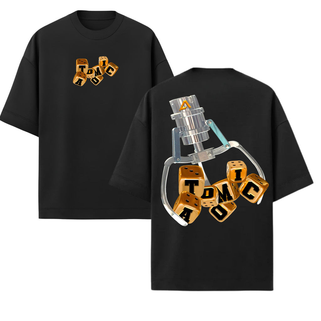 Camiseta Oversized Premium 20.1 Atomic Jackpot Luck Camisa Unissex