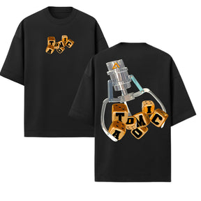 Camiseta Oversized Premium 20.1 Atomic Jackpot Luck Camisa Unissex