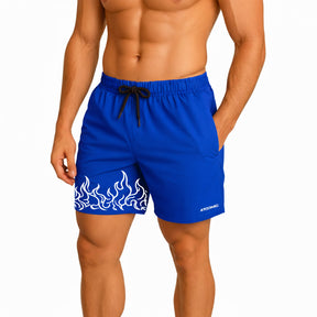 Bermuda Fogo Shorts Elastano Fire Premium Mauricinho Tecido Leve Bermuda Para Treinar Gang