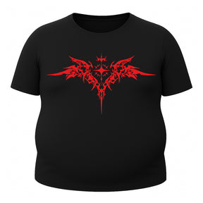 Camiseta Plus Size Proteção Uv Tecido Gelado Manga Curta Cyber Tribal Asas 03