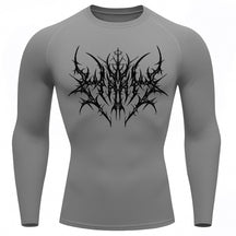Camiseta Compressão Uv 50+ Manga Longa Cyber Tribal Primal Dominion Rash Guard