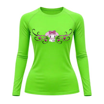 Camiseta Compressão Uv Manga Longa Cyber Tribal My Melody Hello Kitty Rash Guard