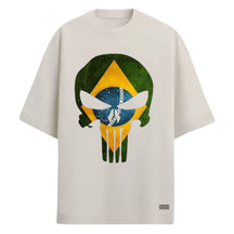 Camiseta Oversized Justiceiro Brasil Varias Cores