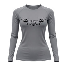 Camiseta Compressão Uv Manga Longa Cyber Tribal Angel Hello Kitty Rash Guard
