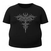 Camiseta Plus Size Uv 50+ Manga Curta Cyber Tribal Savage Emblem Rash Guard