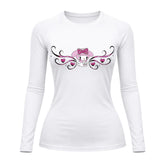 Camiseta Compressão Uv Manga Longa Cyber Tribal My Melody Hello Kitty Rash Guard