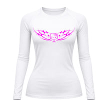 Camiseta Compressão Uv Manga Longa Cyber Tribal Angel Hello Kitty Rash Guard