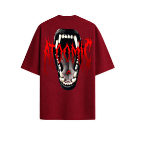 Camiseta Oversized Premium 20.1 Atoomic Predator Instinct Camisa Unissex