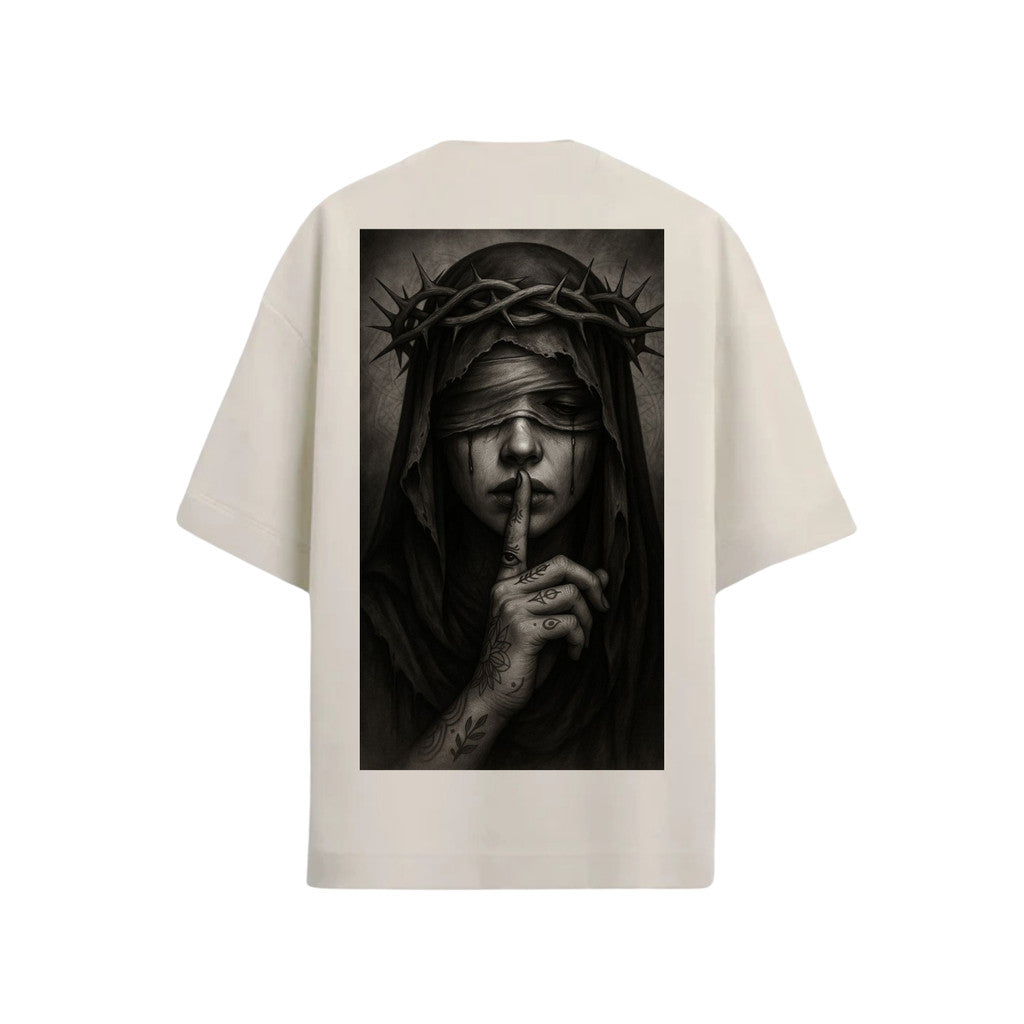Camiseta Oversized Premium 20.1 Atoomic Blind Faith Camisa Unissex