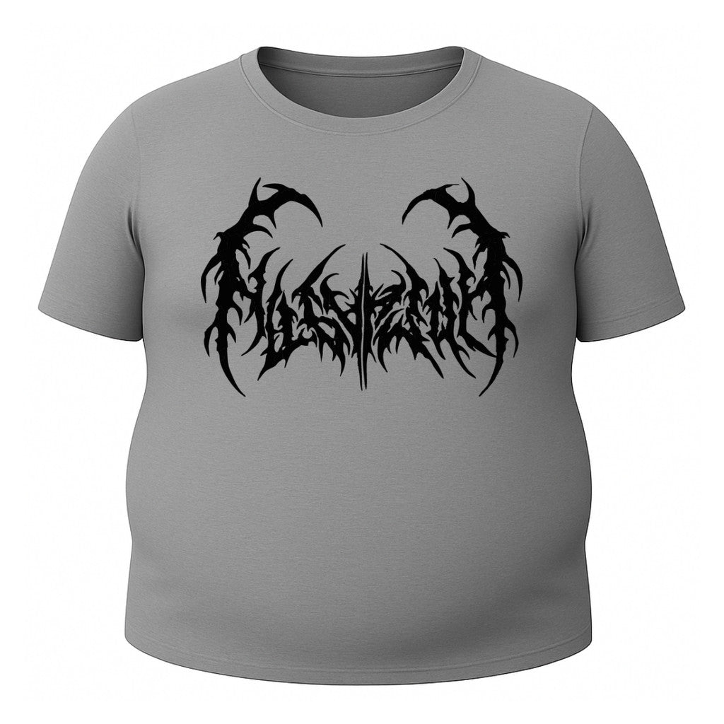 Camiseta Plus Size Proteção Uv Manga Curta Cyber Tribal Dark Metal Rash Guard
