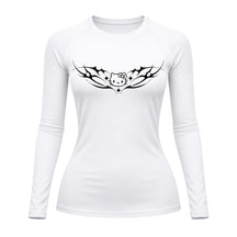 Camiseta Compressão Uv Manga Longa Cyber Tribal Angel Hello Kitty Rash Guard