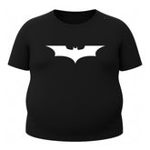 Camiseta Plus Size Proteção Uv Manga Curta Batman Rash Guard