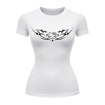 Camiseta Compressão Uv Manga Curta Cyber Tribal Angel Hello Kitty Rash Guard