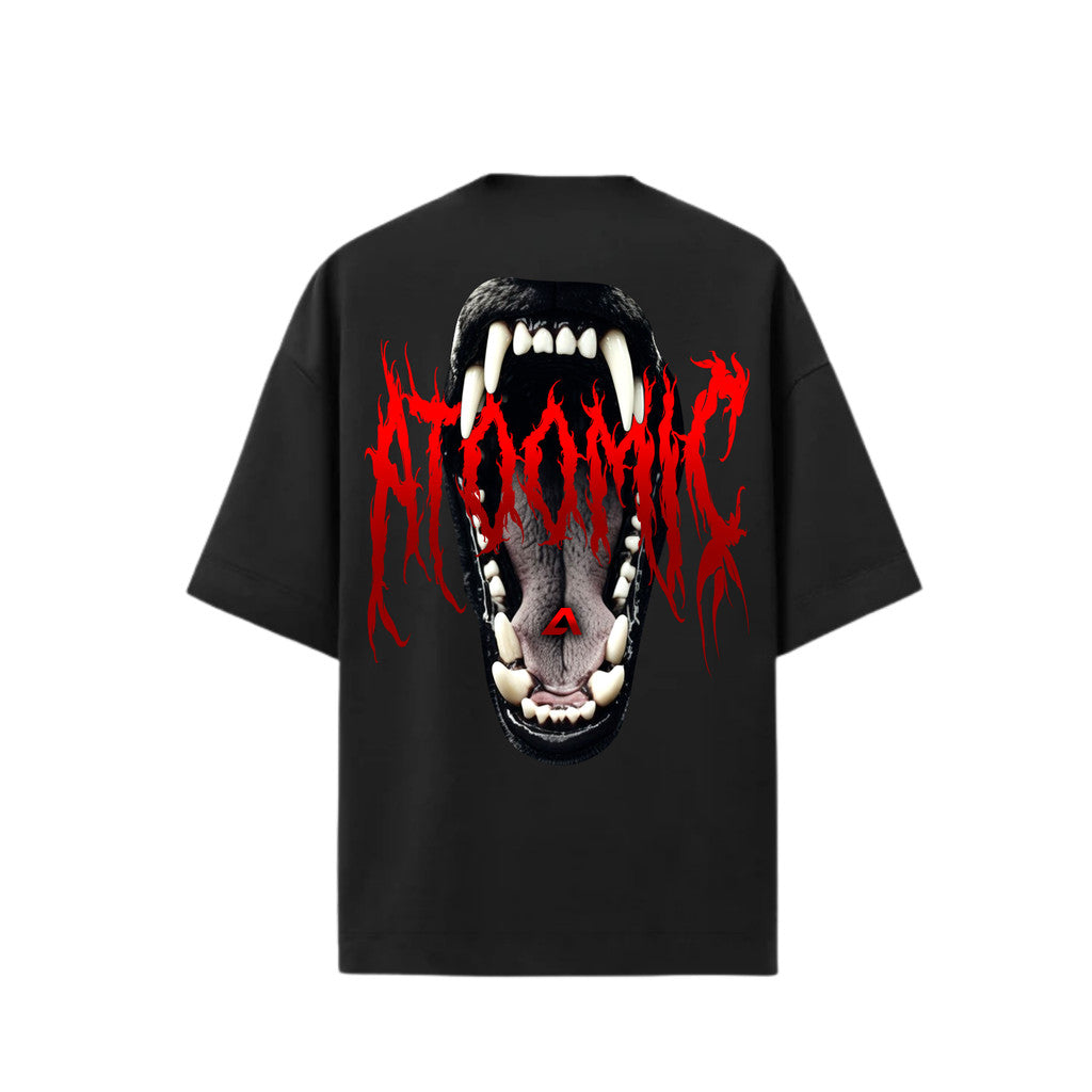 Camiseta Oversized Premium 20.1 Atoomic Predator Instinct Camisa Unissex