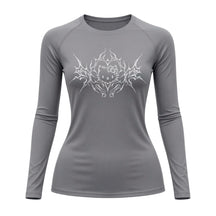 Camiseta Compressão Uv Manga Longa Cyber Tribal Black Heart Hello Kitty Rash Guard