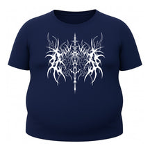 Camiseta Plus Size Uv 50+ Manga Curta Cyber Tribal Dark Vanguard Rash Guard