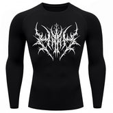 Camiseta Compressão Uv 50+ Manga Longa Cyber Tribal Primal Dominion Rash Guard