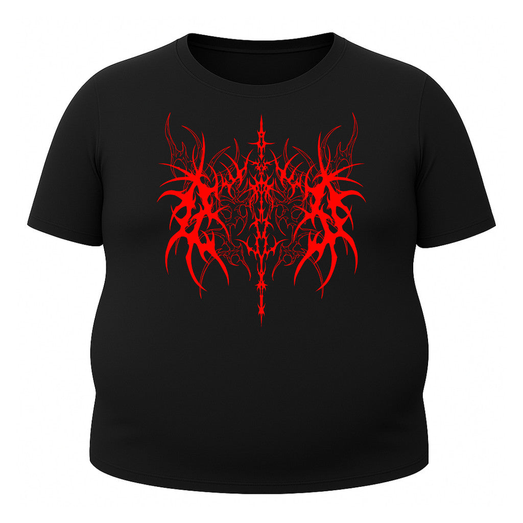 Camiseta Plus Size Uv 50+ Manga Curta Cyber Tribal Dark Vanguard Rash Guard