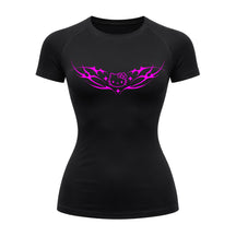 Camiseta Compressão Uv Manga Curta Cyber Tribal Angel Hello Kitty Rash Guard