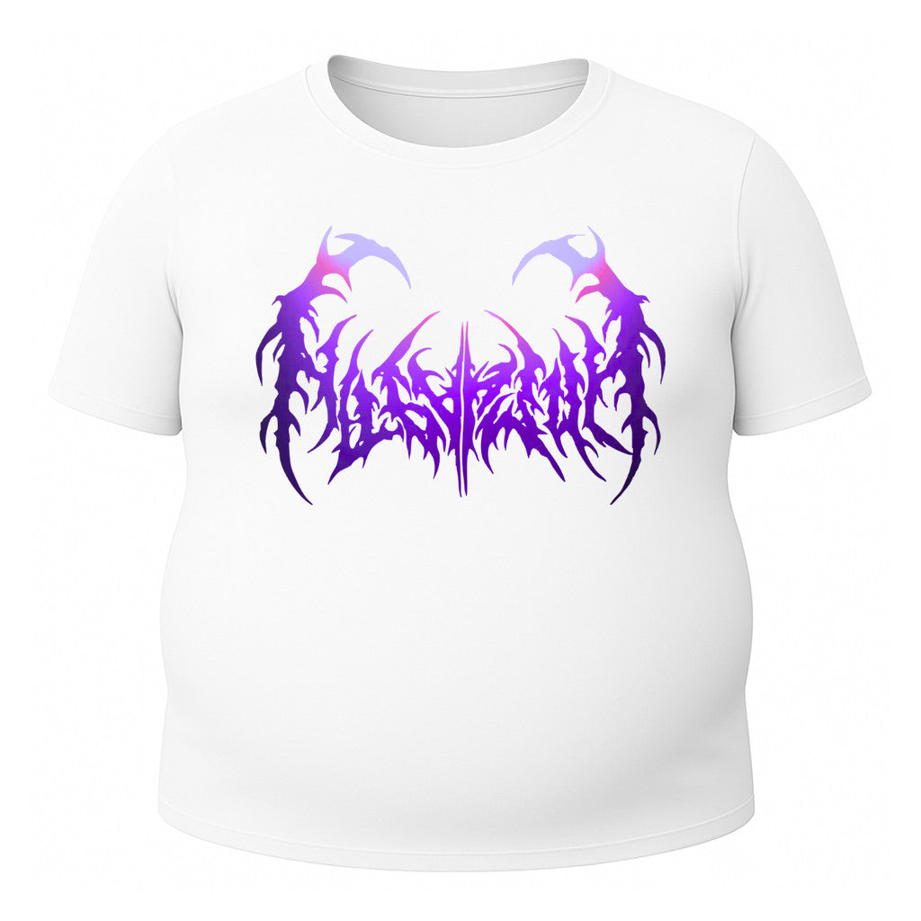 Camiseta Plus Size Proteção Uv Manga Curta Cyber Tribal Dark Metal Rash Guard