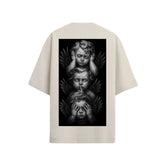 Camiseta Oversized Premium 20.1 Atoomic Angels Of Silence Camisa Unissex