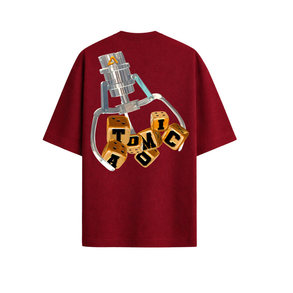 Camiseta Oversized Premium 20.1 Atomic Jackpot Luck Camisa Unissex