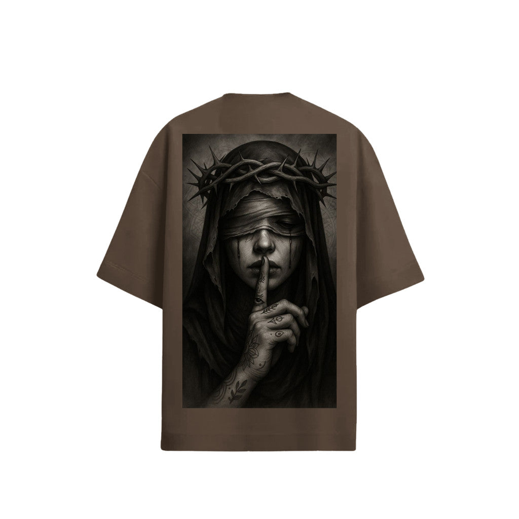 Camiseta Oversized Premium 20.1 Atoomic Blind Faith Camisa Unissex