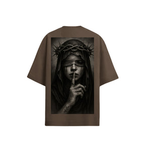 Camiseta Oversized Premium 20.1 Atoomic Blind Faith Camisa Unissex