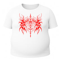 Camiseta Plus Size Uv 50+ Manga Curta Cyber Tribal Dark Vanguard Rash Guard