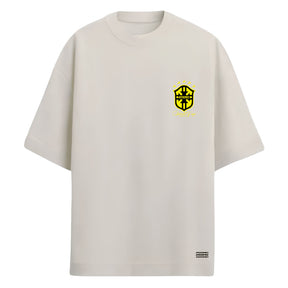 Camiseta Oversized Escudo Brasil Prime Edition Copa