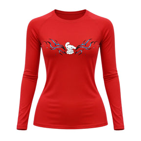 Camiseta Compressão Uv Manga Longa Cyber Tribal Cinnamoroll Hello Kitty Rash Guard