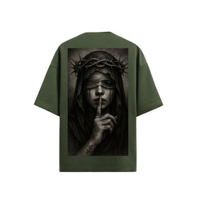 Camiseta Oversized Premium 20.1 Atoomic Blind Faith Camisa Unissex