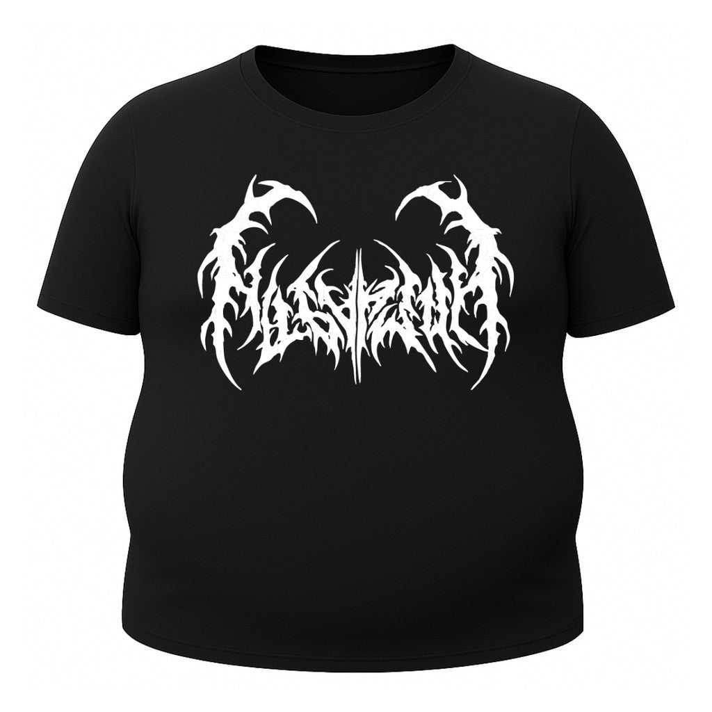 Camiseta Plus Size Proteção Uv Manga Curta Cyber Tribal Dark Metal Rash Guard