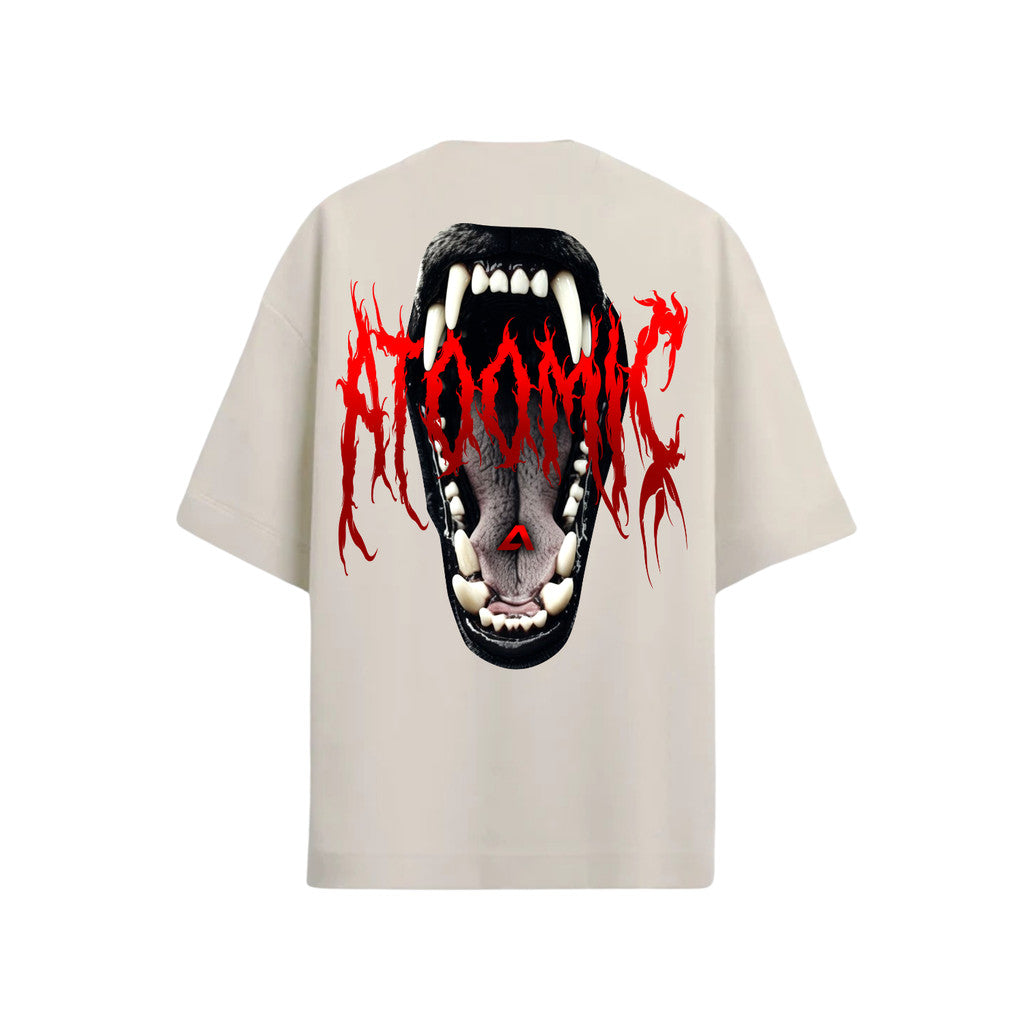Camiseta Oversized Premium 20.1 Atoomic Predator Instinct Camisa Unissex