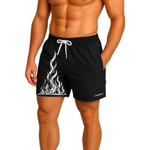 Bermuda Fogo Shorts Elastano Fire Premium Mauricinho Tecido Leve Bermuda Para Treino