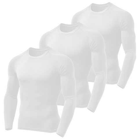 kit 3 camisas com proteção térmica 
