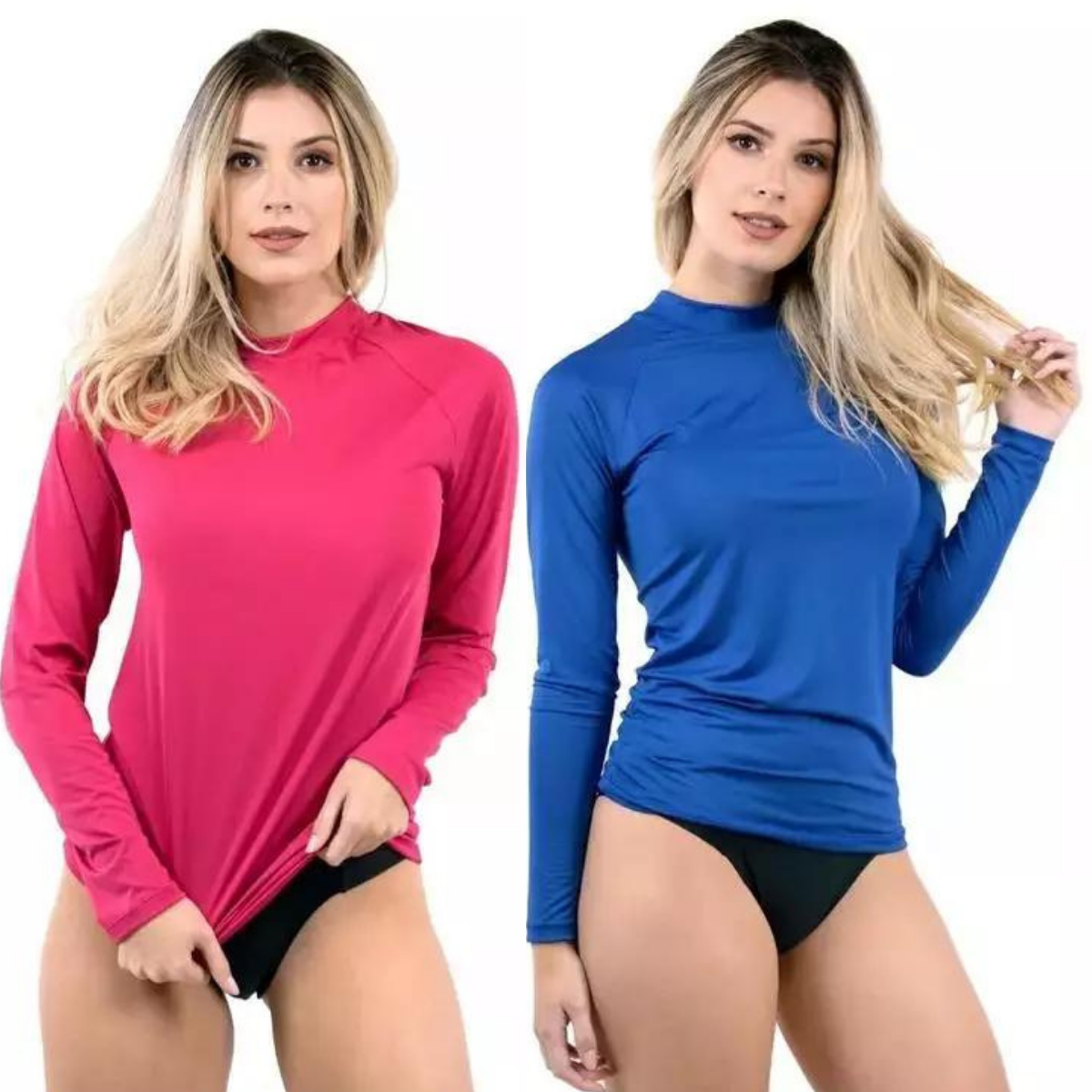 Camisa Térmica Feminina Manga Longa Proteção UV 50+
