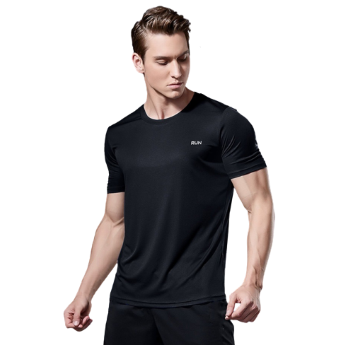 Camisa Curta Cinza Uv 50+ DryFit