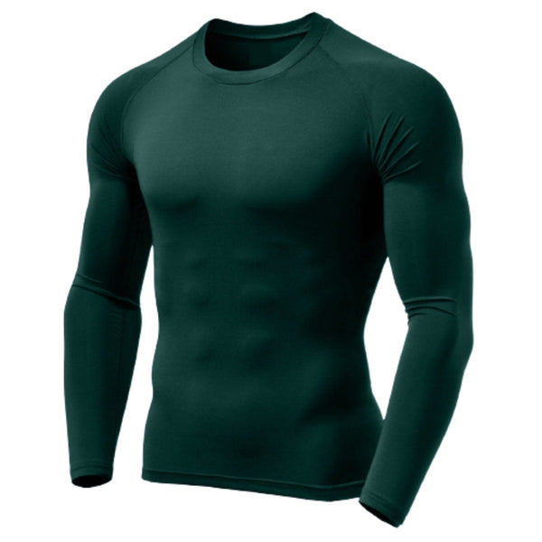 Camisa Térmica masculina Verde Militar - proteção solar UV 50+ – Atoomic