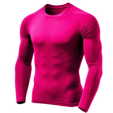 Camisa Térmica masculina Rosa - proteção solar UV 50+