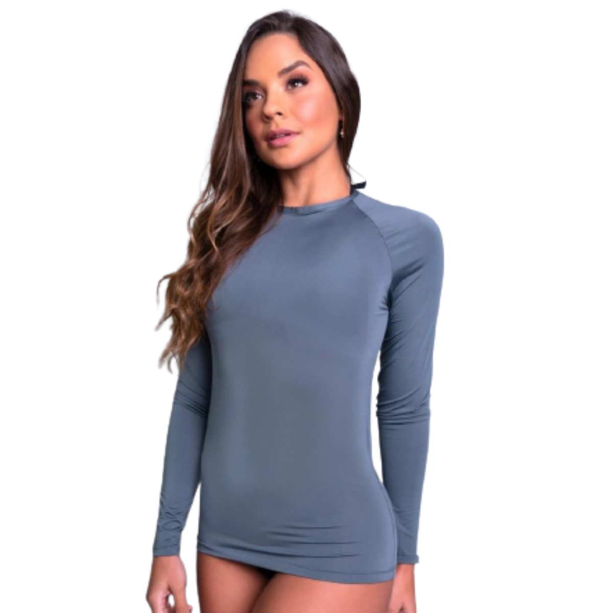 Camisa Térmica Feminina Manga Longa Proteção UV 50+