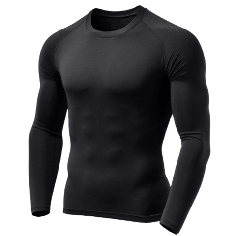 Camisa Térmica Masculina Preta | Proteção Solar UV50+
